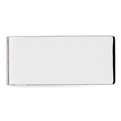 Plain Silver Polished Money Clip