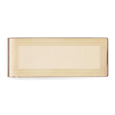 23k Gold Electroplated Money Clip