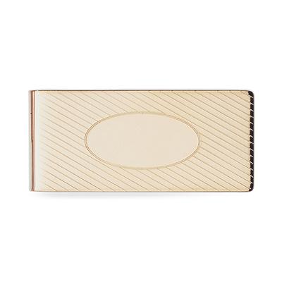23k Gold Electroplated Money Clip