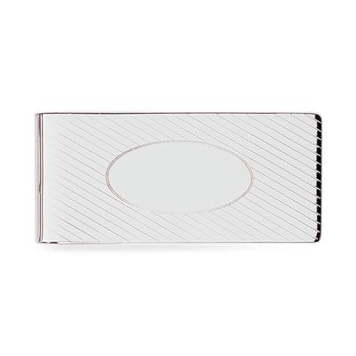 23k Rhodium Electroplated Money Clip