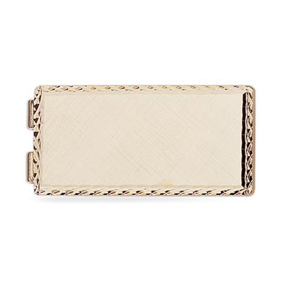 23k Gold Electroplated Money Clip