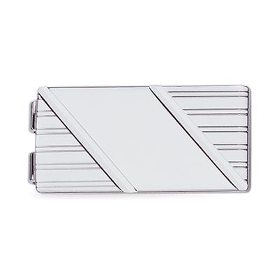 23k Rhodium Electroplated Money Clip
