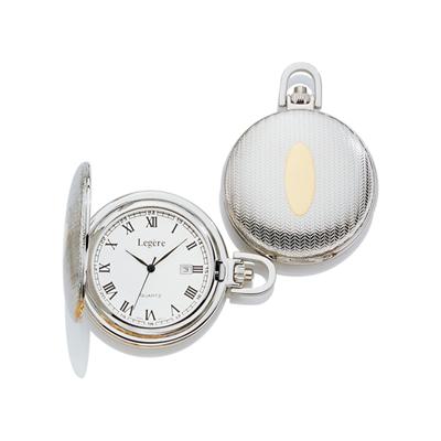 23k Rhodium Electroplated Pocket Timepiece
