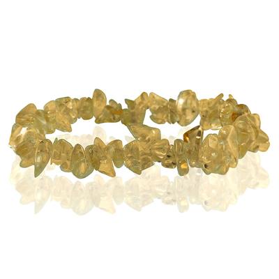 35 Carat All Natural Uncut Genuine Citrine Bracelet
