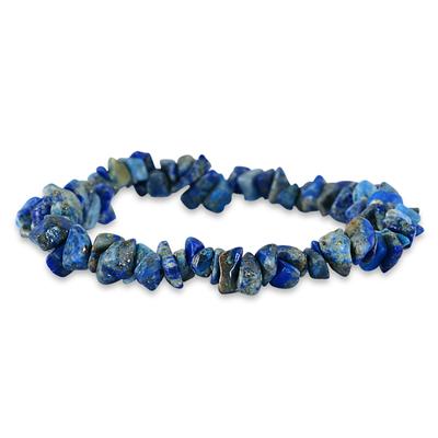 35 Carat All Natural Uncut Genuine Lapis Bracelet