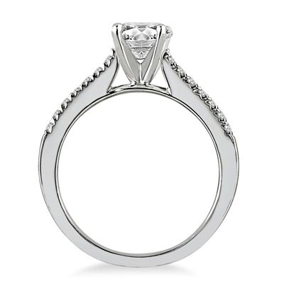 Diamond Bridal Set in 14K White Gold