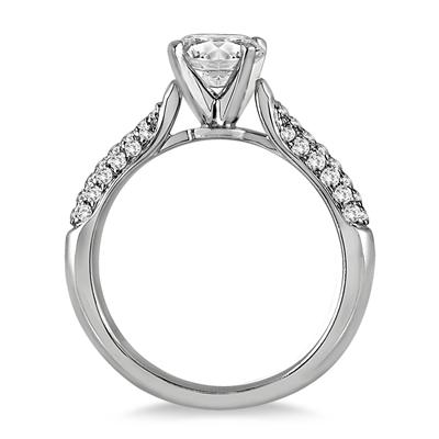 Diamond Bridal Set in 14K White Gold