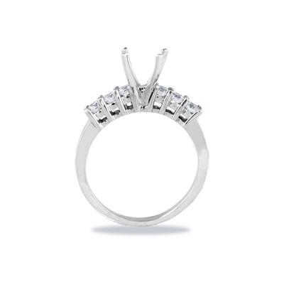 14k White Gold Diamond Bridal Set