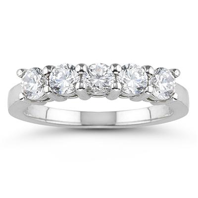 14k White Gold Diamond Bridal Set