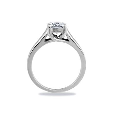 Palladium Trellis Engagement Ring Setting