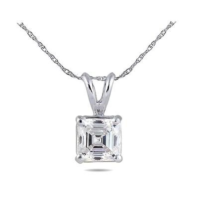 Platinum Prong Set  Solitaire Pendant Setting