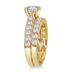 Diamond Bridal Set in 14K Yellow Gold