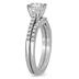 Diamond Bridal Set in 14K White Gold