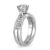 Diamond Bridal Set in 14K White Gold