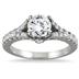 Diamond Bridal Set in 14K White Gold