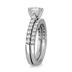 Diamond Bridal Set in 14K White Gold