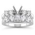 14k White Gold Diamond Bridal Set