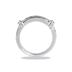 14k White Gold Diamond Engagement Ring with Matching Band