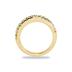 14k Yellow Gold Prong Set Diamond Engagement Ring with Matching Band