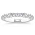 Platinum Prong Set Diamond Engagement Ring with Matching Band