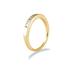 14k Yellow Gold Channel Set Princess Engagement Ring with Matching Band