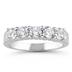14k White Gold Channel Set Engagement Ring