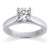 Cathedral Setting in 14k White Gold