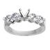Diamond Engagement Ring Setting in White Gold
