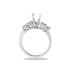 14k White Gold Diamond Engagement Ring Setting