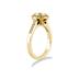 18k Yellow Gold Bezel Set Engagement Ring