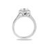 Platinum Bezel Set Engagement Ring