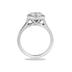 Platinum Bezel  Set Engagement Ring