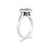 Platinum Bezel  Set Engagement Ring