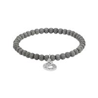 Sabbia Nera Black Laser Beads Bracelet