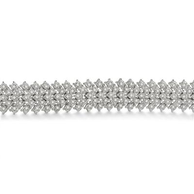 2.00 Carat Diamond Bracelet in .925 Sterling Silver