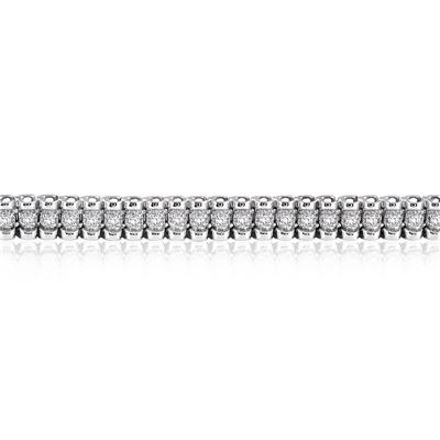 1 Carat Diamond Tennis Bracelet in .925 Sterling Silver