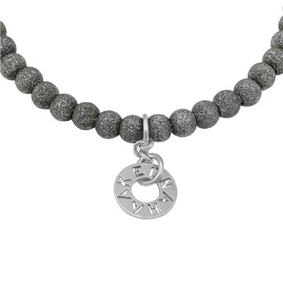 Sabbia Nera Black Laser Beads Bracelet