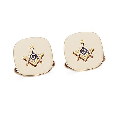 23k Gold Electroplated Cuff Links