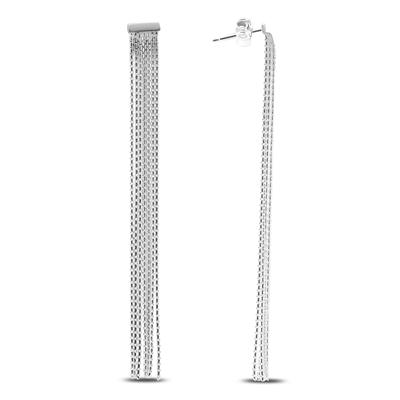 Chandelier Chain Earrings in .925 Sterling Silver