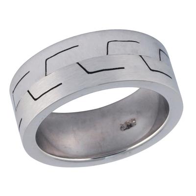 14K White Gold InStyle Wedding Ring