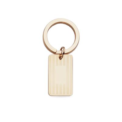 Gold Polished Key Ring