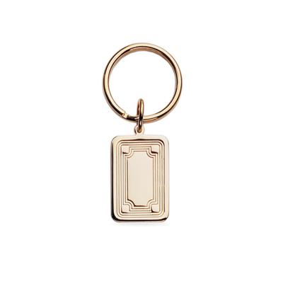 23k Gold Electroplated Key Ring