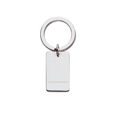 23k Rhodium Electroplated Key Ring