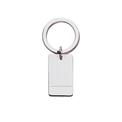 23k Rhodium Electroplated Key Ring