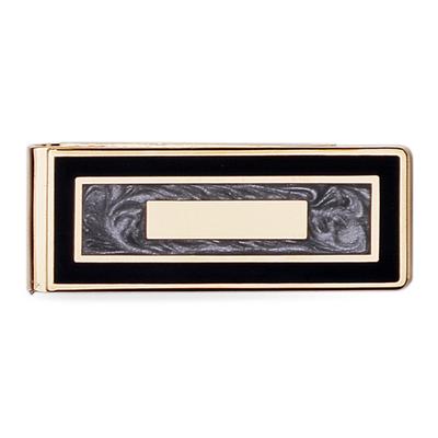 Black & Grey Money Clip