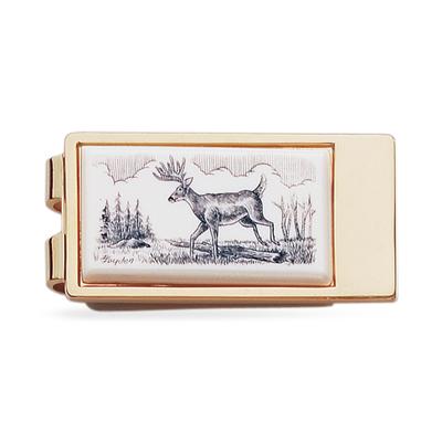 23k Gold Electroplated Money Clip