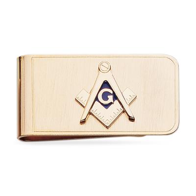 23k Gold Electroplated Money Clip