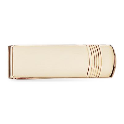 23k Gold Electroplated Money Clip