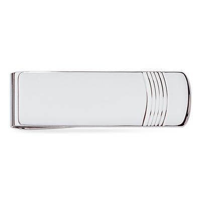 23k Rhodium Electroplated Money Clip