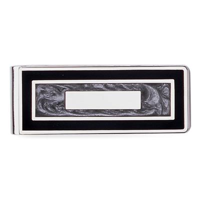 23k Rhodium Electroplated Money Clip